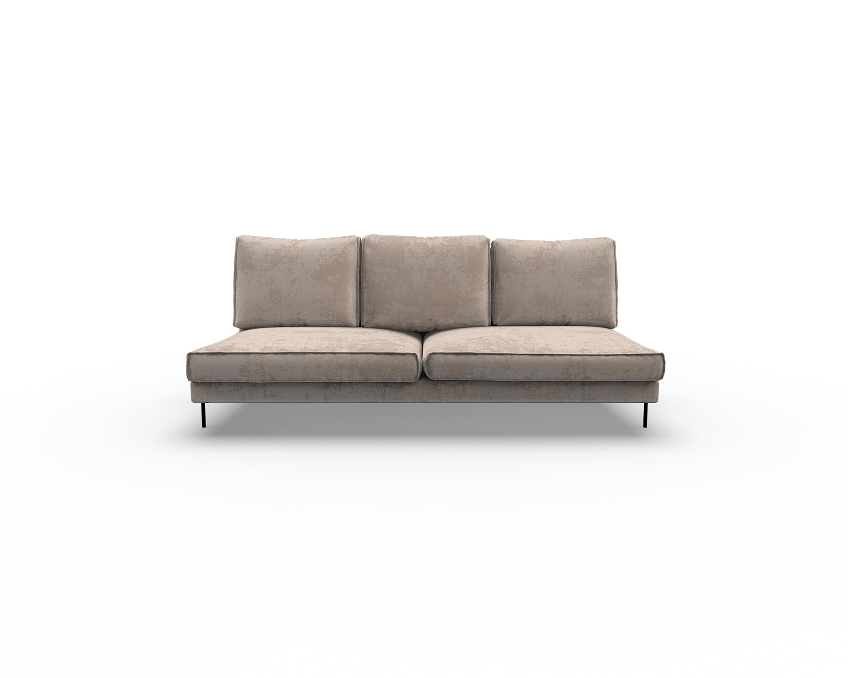 Fold 2 Seater Sofa (Center Unit)